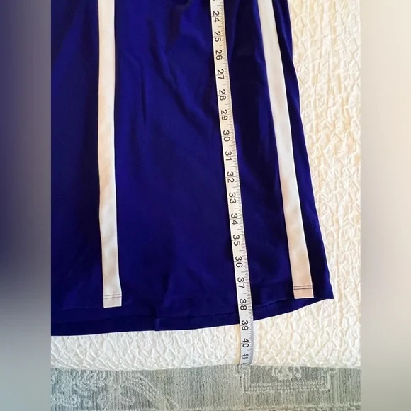 Ralph Lauren Long Sleeve Dress With White Stripe Detail Size: 6 - Picture 6 of 9